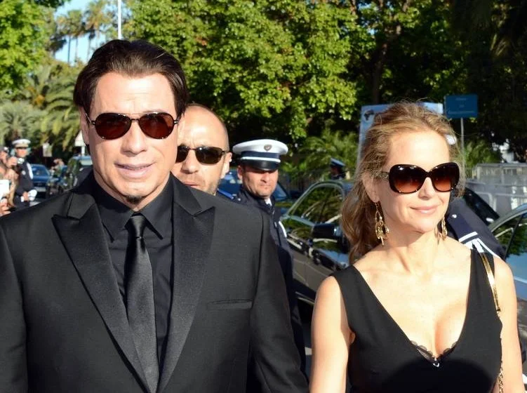 John Travolta and Kelly Preston at the Cannes Film Festival 2014