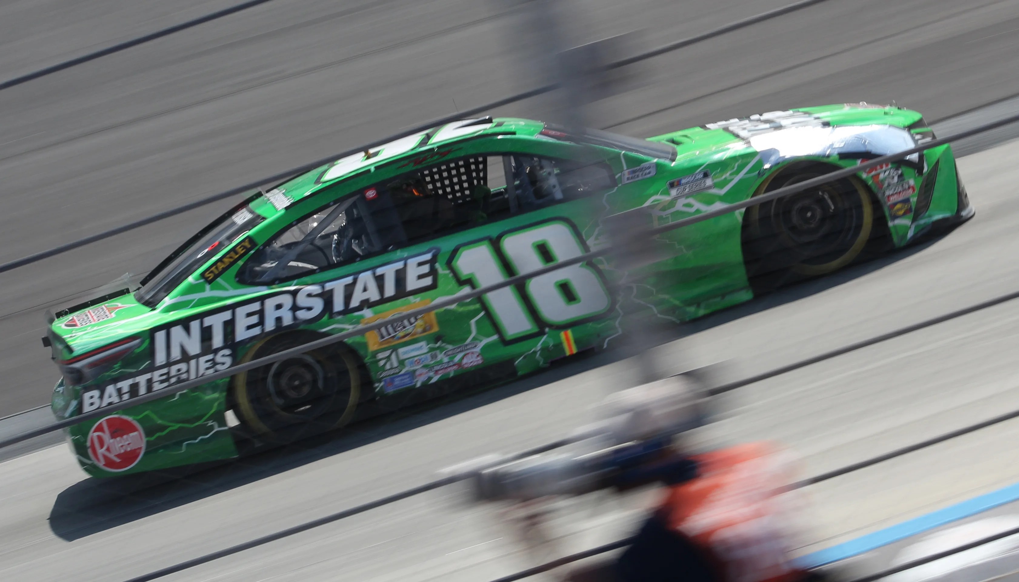 Kyle Busch&rsquo;s No. 18 Toyota Camry at Dover Speedway during the 2020 season, captured in pristine detail