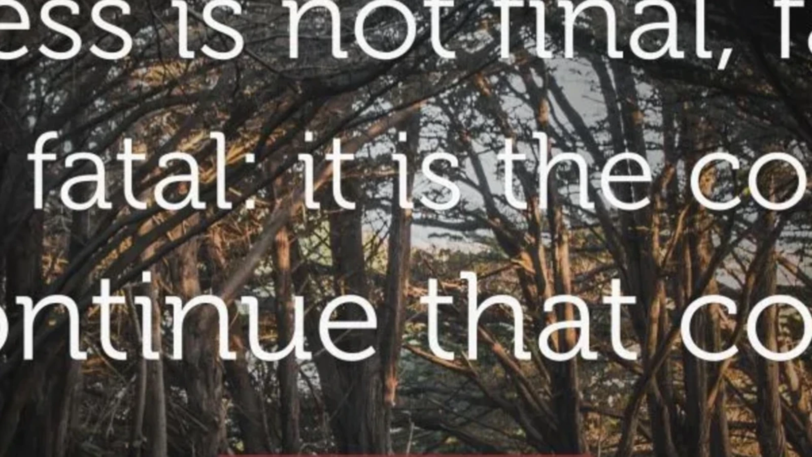Winston Churchill motivational quote about courage and success — HD image for wallpaper and Instagram