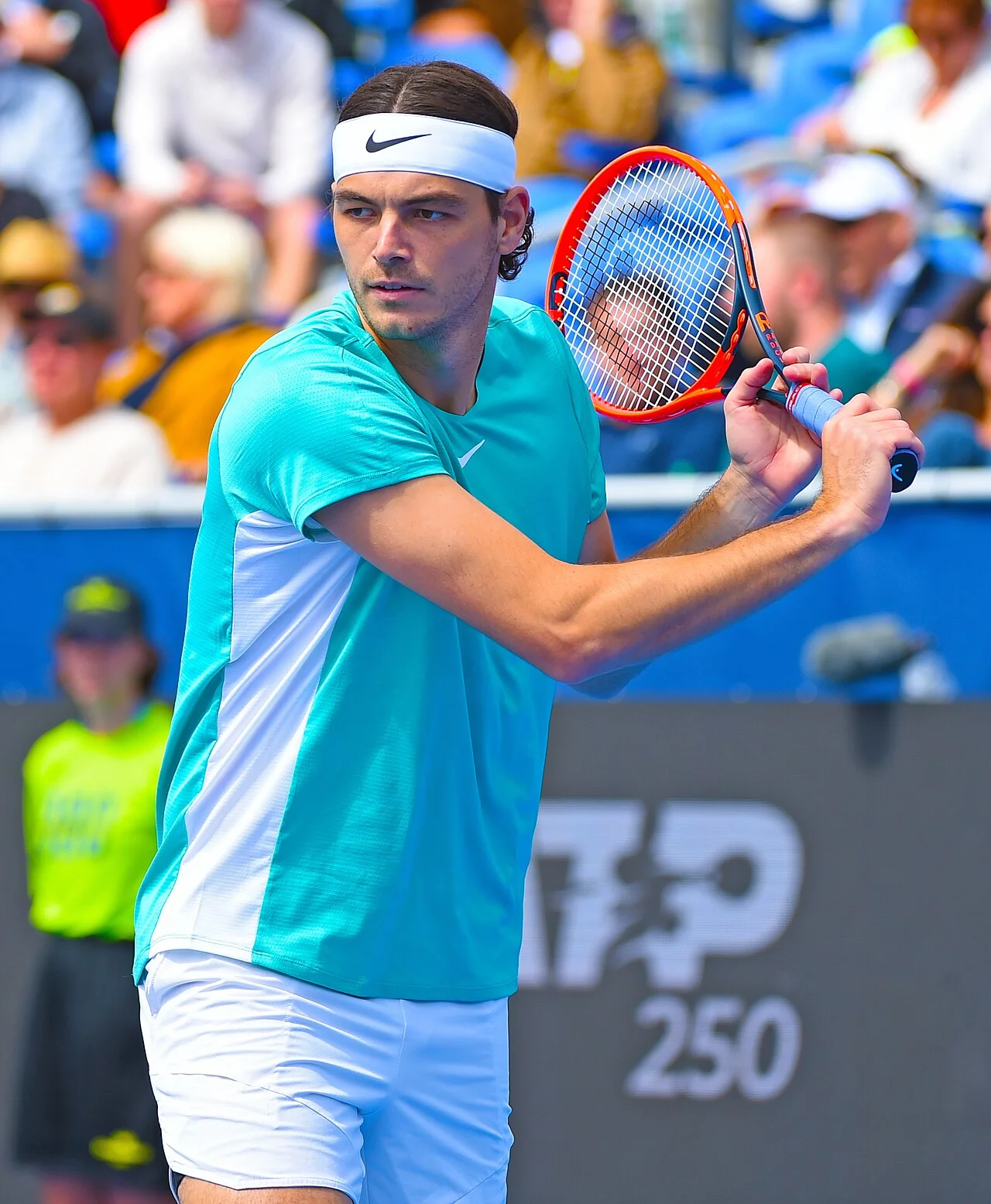 Taylor Fritz at the Delray Beach Open final round — one of his favourite tournaments